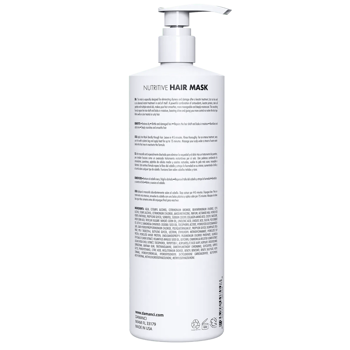 Nutritive Hair Mask